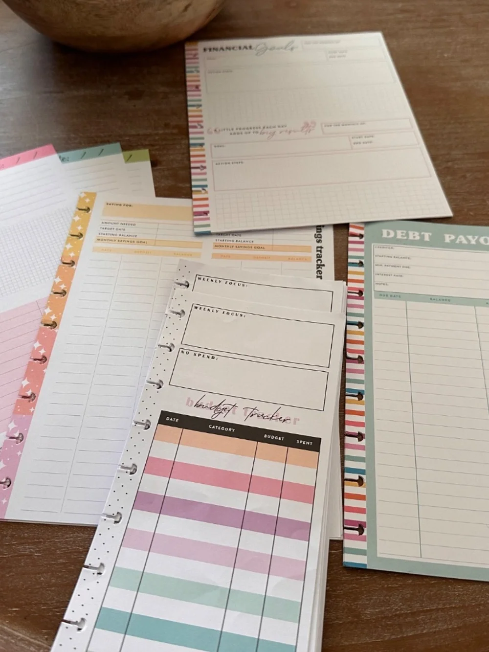 HAPPY PLANNER ‘Leftover’ Bundle of Classic Refill Pages, inc Undated Planner